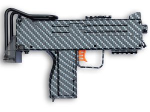 Sunny Blaster UZI, pistol cu bile cu gel de apă cu accesorii, negru
