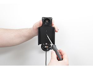 Brodit държач за кола за Samsung Galaxy S23 Ultra, без калъф, с CL/USB зареждане