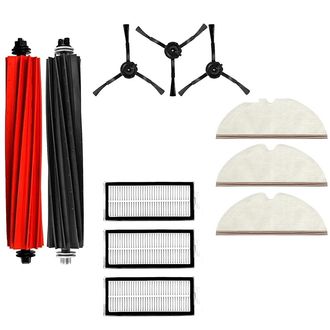 Set de perii, filtre și mopuri Mobilly pentru Roborock Q8 Max Q8 Max+ Q5 Pro+, 11 buc.