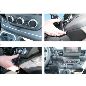 Brodit ProClip montážní konzole pro Renault Trafic 22-24, na střed dolů