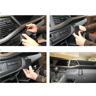 Brodit ProClip за Volkswagen Caravelle 6.1 21-24/T6.1 Transporter/Pickup 20-24, централно дясно