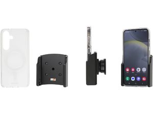 Brodit autós tartó Samsung Galaxy S24 készülékhez, fedlap a csomagolásban, töltés nélkül