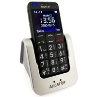 Aligator A800 černý - telefon pro seniory SKLADEM