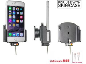 Brodit suport reglabil, lățime 62-77mm, grosime 2-10mm, cu ochelarii pentru orig. Cablu Lightning