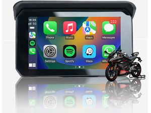 CarPlay Lite C5 SE přídavný displej na motorku, GPS, Wireless CarPlay/Android Auto
