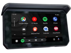CarPlay Lite C5 SE přídavný displej na motorku, GPS, Wireless CarPlay/Android Auto