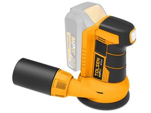 TOLSEN Aku excentrická bruska 20V, 125 mm, bez aku