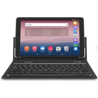 Alcatel 3 (10) WIFI + калъф с клавиатура, черен
