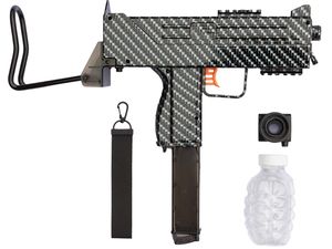 Sunny Blaster UZI, pistol cu bile cu gel de apă cu accesorii, negru