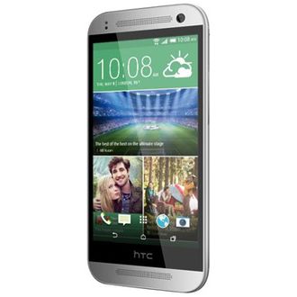 HTC One mini 2 (M8), stříbrný