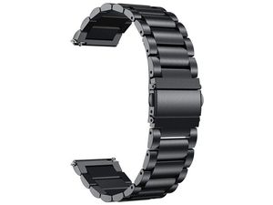 Csere szíj Xiaomi Haylou Solar 22 mm, fekete