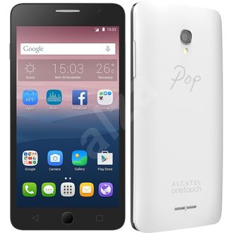 Alcatel 5022D POP STAR Alb, 3 capace
