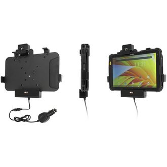Brodit държач за Zebra ET40/ET45 10" в калъф, AMPS/VESA 75, заключващ се, зареждане от CL