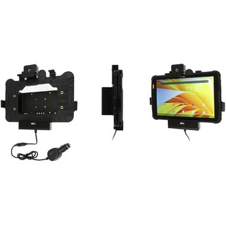 Brodit държач за Zebra ET40/ET45 10" в калъф/експлоатационен гръб, AMPS/VESA 75, заключващ се, зареждане от CL