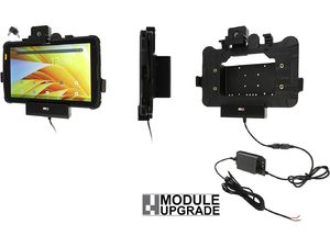Suport Brodit pentru Zebra ET40/ET45 de 10" în carcasă/spate, AMPS/VESA 75, blocabil, încărcare ascunsă