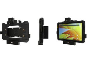Brodit държач за Zebra ET40/ET45 10" в калъф/експлоатационен гръб, AMPS/VESA 75, заключващ се, без зареждане