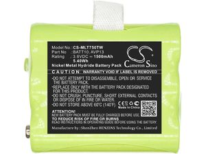 Baterie pentru Midland T71, T75, T77, X-Talker T75, X-Talker T79 și altele, 1500 mAh, Ni-Mh