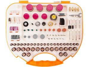 TOLSEN Set de accesorii de gravură și modelare pentru polizor de gravură, 250 buc