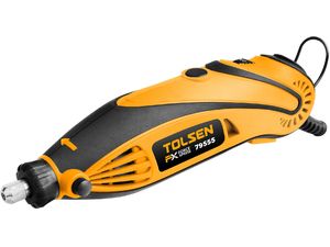 TOLSEN Készlet Elektromos gravírozó és modellező köszörűgép tartozékokkal, 108 db