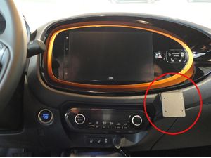 Brodit Монтажна скоба ProClip за Toyota AYGO X 23-24, по средата