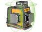 TOLSEN AKU cruce linie laser 3x360° inclusiv accesorii, încărcare USB, fascicul verde,