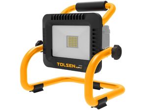 TOLSEN vezeték nélküli, hordozható, hordozható műhely LED reflektor 20V, 20W, 6500K, akkumulátor nélkül