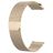 Mobilly curea de înlocuire universală metalică cu închidere magnetică, Milanese pull, 20mm, aur