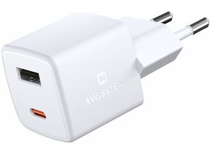 GaN utazási hálózati töltő 1xUSB-C/1xUSB 30W PD