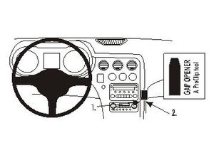Brodit Suport de montare ProClip pentru Alfa Romeo 159/Brera/Spider/GTV 06-13, centru dreapta