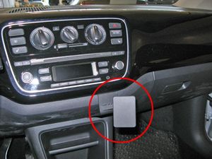 Brodit ProClip Škoda Citigo/Volkswagen UP/Seat Mii 12-14 (ne Active/Arctic/Take Up/Entry), vpravo