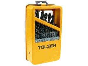 TOLSEN HSS fúrószerszámkészlet DIN338, 25 db