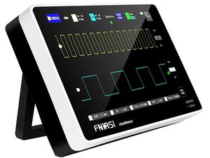 FNIRSI 1013D Tabletă osciloscop digital cu ecran tactil TFT LCD de 7", cu două canale, 100 MHz