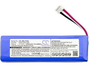 Baterie pentru JBL Charge 2 (equ.P763098) 6000mAh