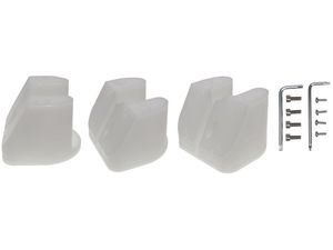 Brodit sestava otočného montážního podstavce a MultiMove clipu, výška 265 mm, sklon 60°, bílý (216644)