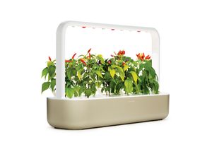 Click and Grow Smart Garden 9 ghiveci inteligent + 9 buc capsule de semințe, bej
