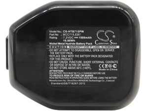 Akkumulátor Hitachi Dn10dsa, Dn7dt, Nr90 és másokhoz, 1500 mAh, Li-Ion