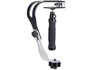 Mechanický stabilizátor pro akční kamery a fotoaparáty, černý