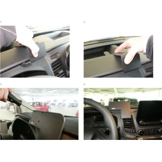 Brodit ProClip pro Ford Transit 20-24/Transit Custom 18-23, zesílený, na střed