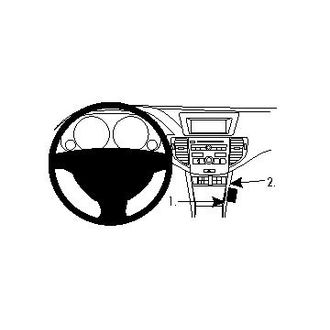 Brodit ProClip montážní konzole pro Honda Accord 09-12/Acura TSX 09-14, střed. tunel