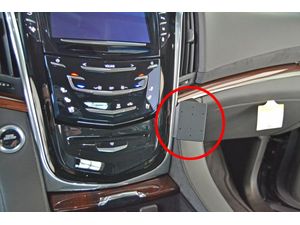 Brodit Proclip montážní konzole pro Cadillac Escalade 15-20, na střed vpravo