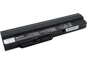 Akkumulátor MSI Wind 90, Wind U100, Wind U120, Medion MD96891 és másokhoz, 4400 mAh, Li-Ion