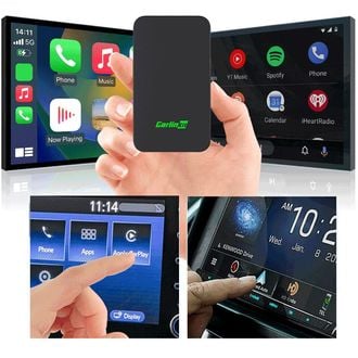 Carlinkit 2air vezeték nélküli CarPlay és Android Auto eredeti autórádiókhoz, kicsomagolva