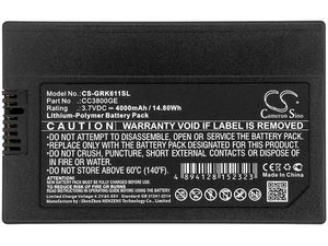 Батерия за GE DPI 612 Flex, Druck DPI 611, DPI 612, 4000 mAh, Li-Pol