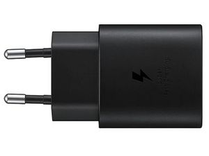 Samsung USB-C hálózati gyorstöltő EP-TA800EBE, 25W, kábel nélkül, eco csomag, fekete