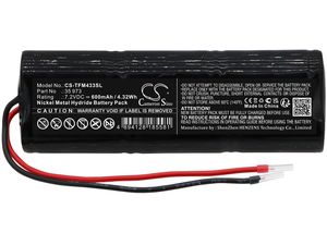 Baterie pentru TELENOT 35 973, 6/N-270AA, F1011/S, FM 433, 600 mAh, Ni-Mh