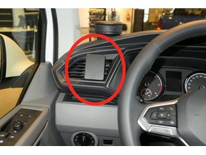 Brodit ProClip за Volkswagen Caravelle 6.1 21-24/T6.1 Transporter/Pickup 20-24, отляво на решетката