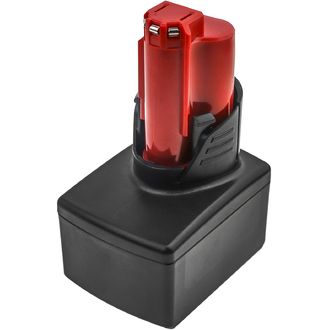 Milwaukee Eq. C12 B, C12 BX, M12, M12 B2, eq. Milwaukee M12 B2, 7,5 Ah, 12V, Li-Ion
