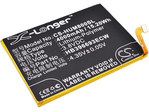 Baterie pro Huawei Ascend Mate 8 (HB396693ECW) 4000mAh Li-pol