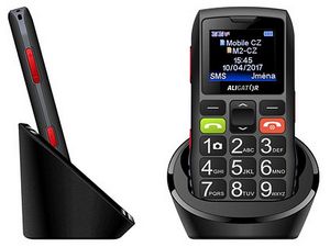 Aligator A440 Senior schwarz und grau + Tischladegerät