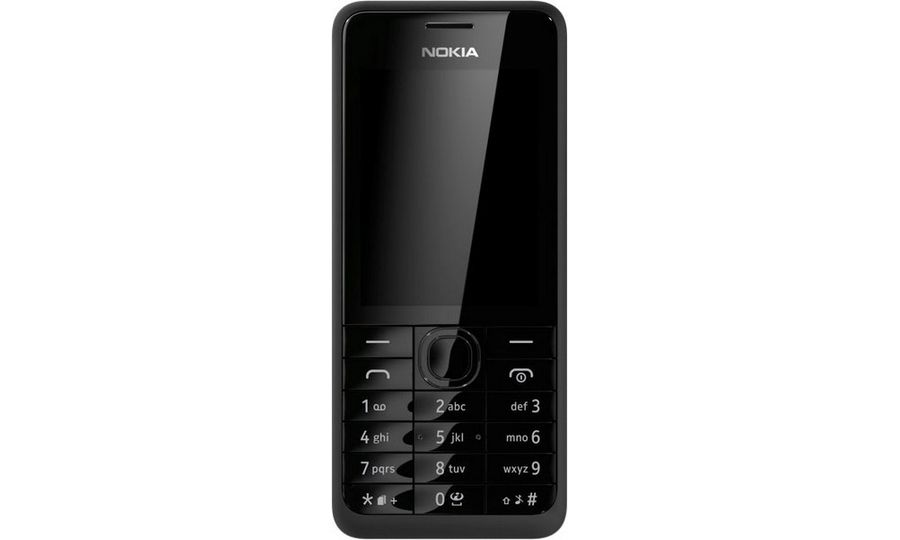 Nokia 301 Dual SIM fekete